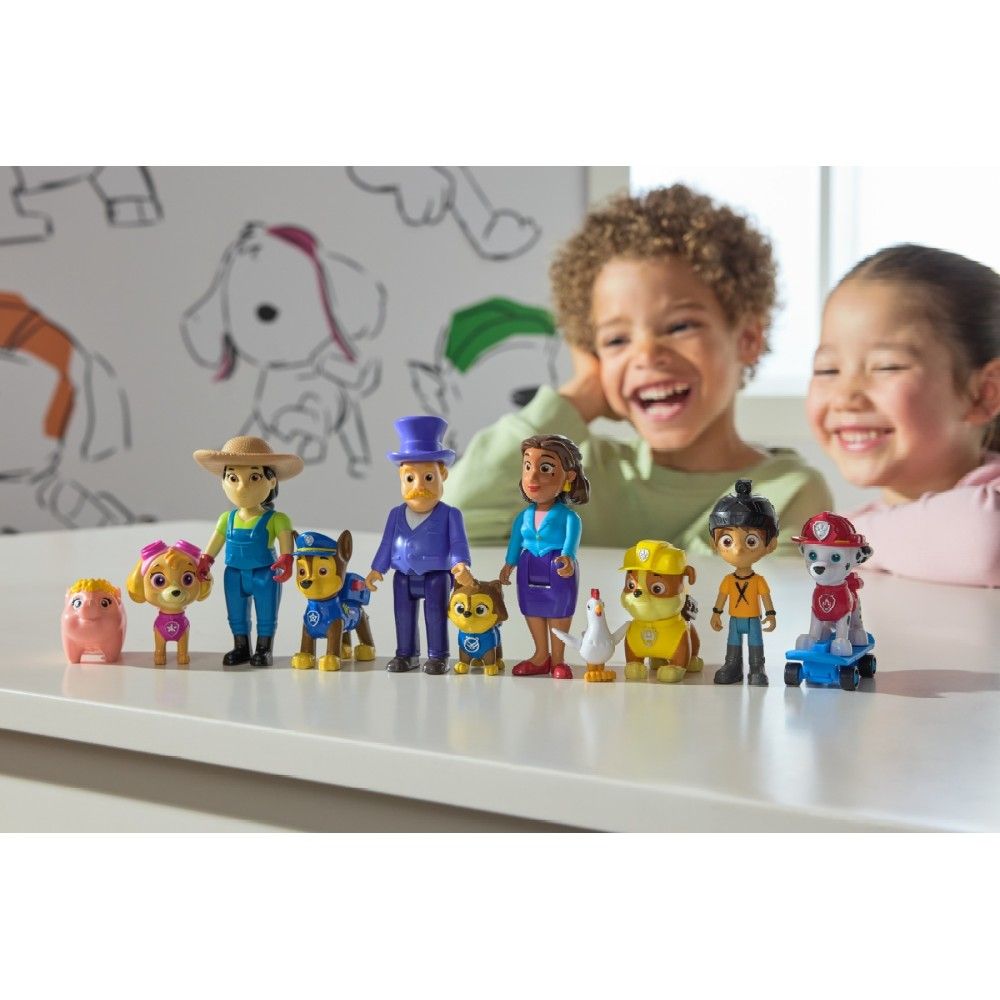 Patrulha Pata - Sortido de Figuras com Personagem + Acessório