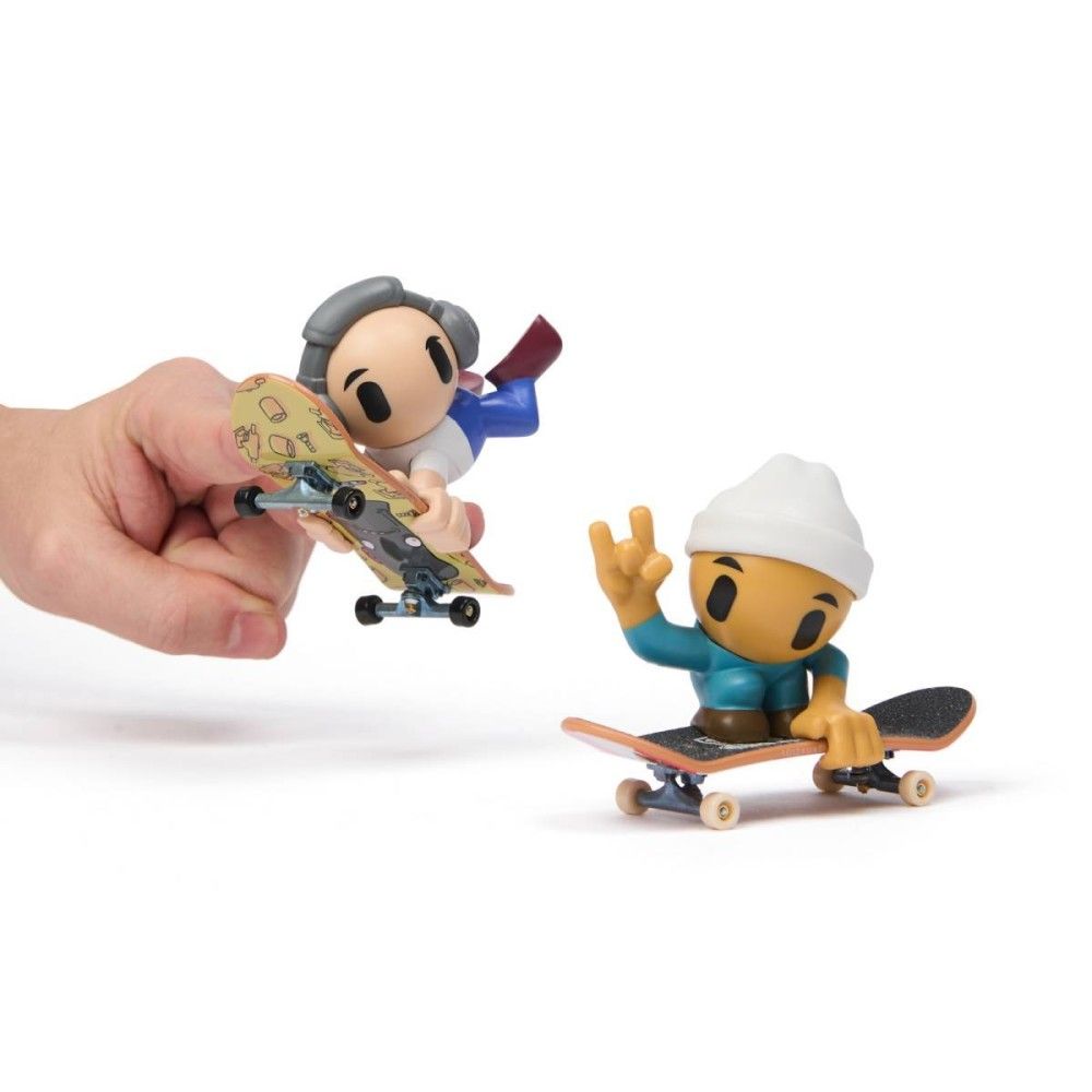 Tech Deck - Pack de 2 Figuras com Skate