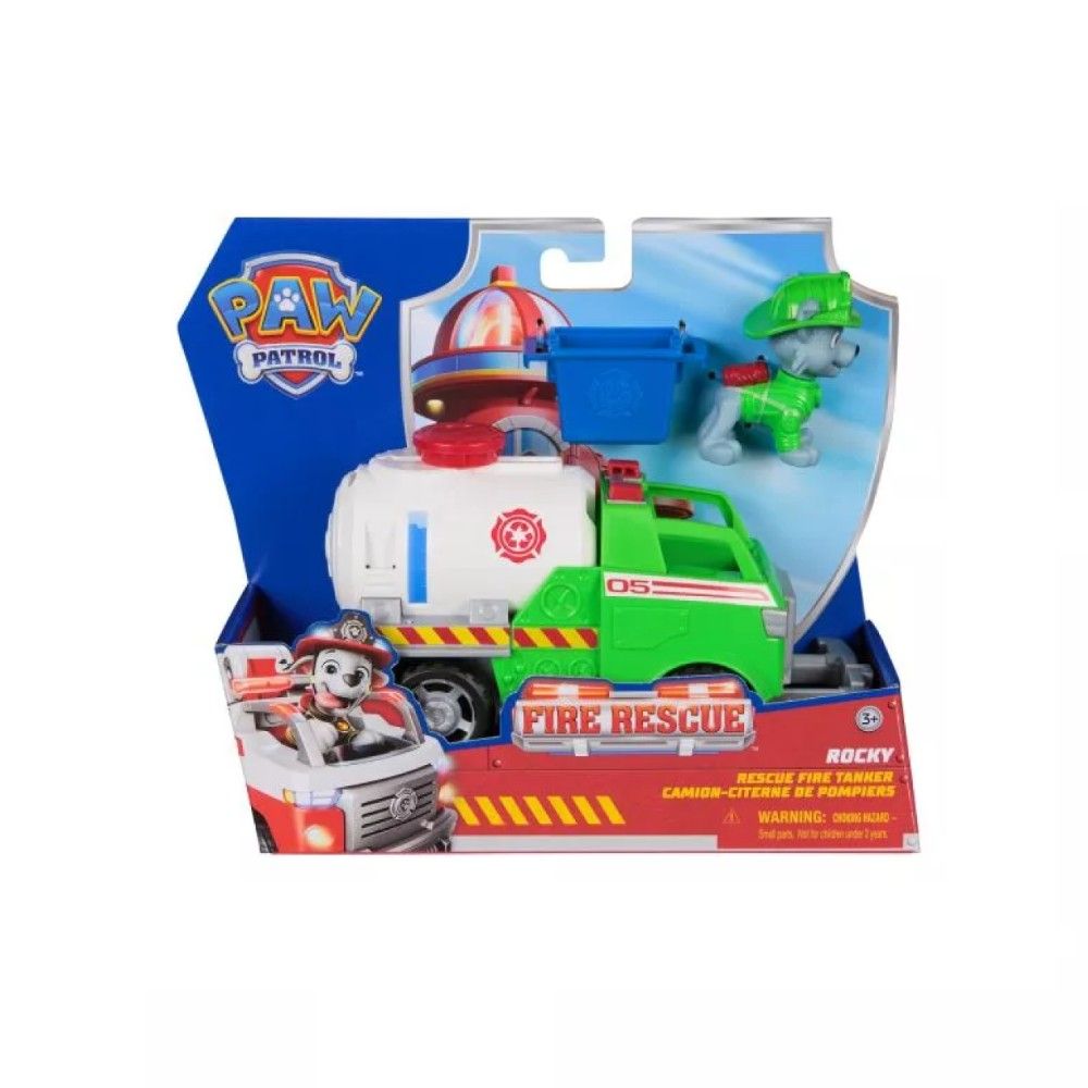 Patrulha Pata - Veículo de Bombeiros Rocky