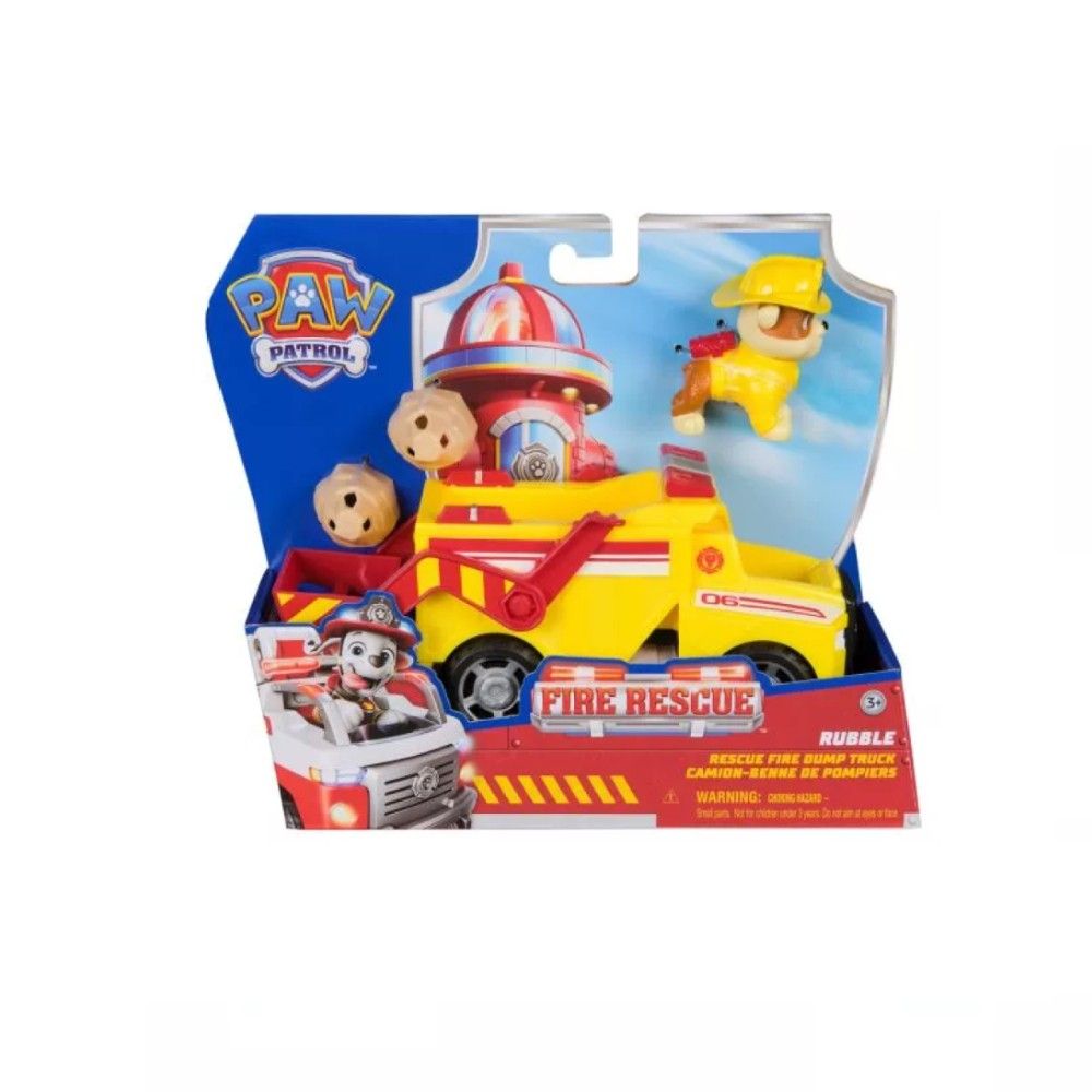Patrulha Pata - Veículo de Bombeiros Rubble