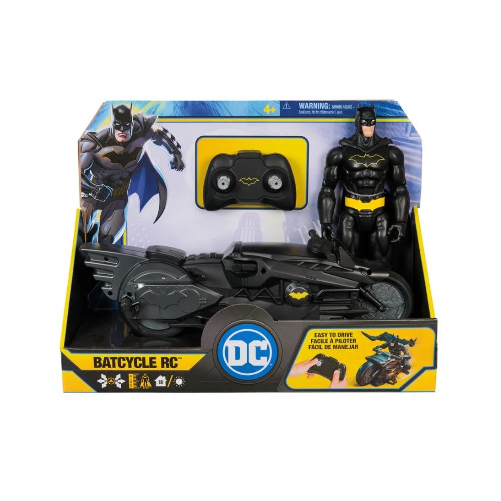 Batman Mota RC com Figura 30cm