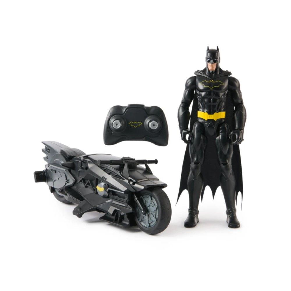 Batman Mota RC com Figura 30cm