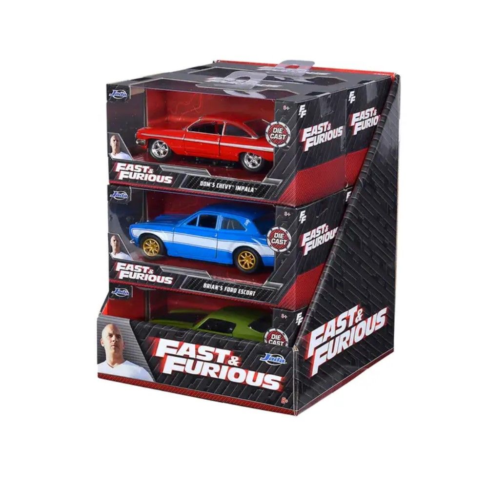 1/32 - Sortido Carros Fast Furious