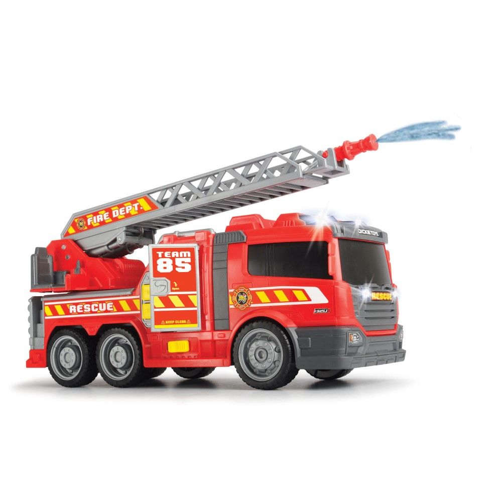 Camião de Bombeiros com escada com luzes e sons