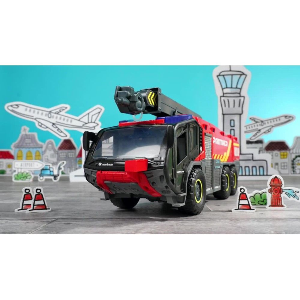 Auto-tanque Bombeiros Aeroporto com luzes e sons
