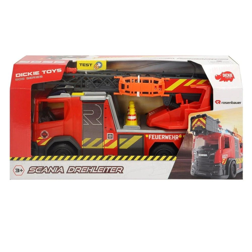 Scania Auto-escada Bombeiros com luzes e sons