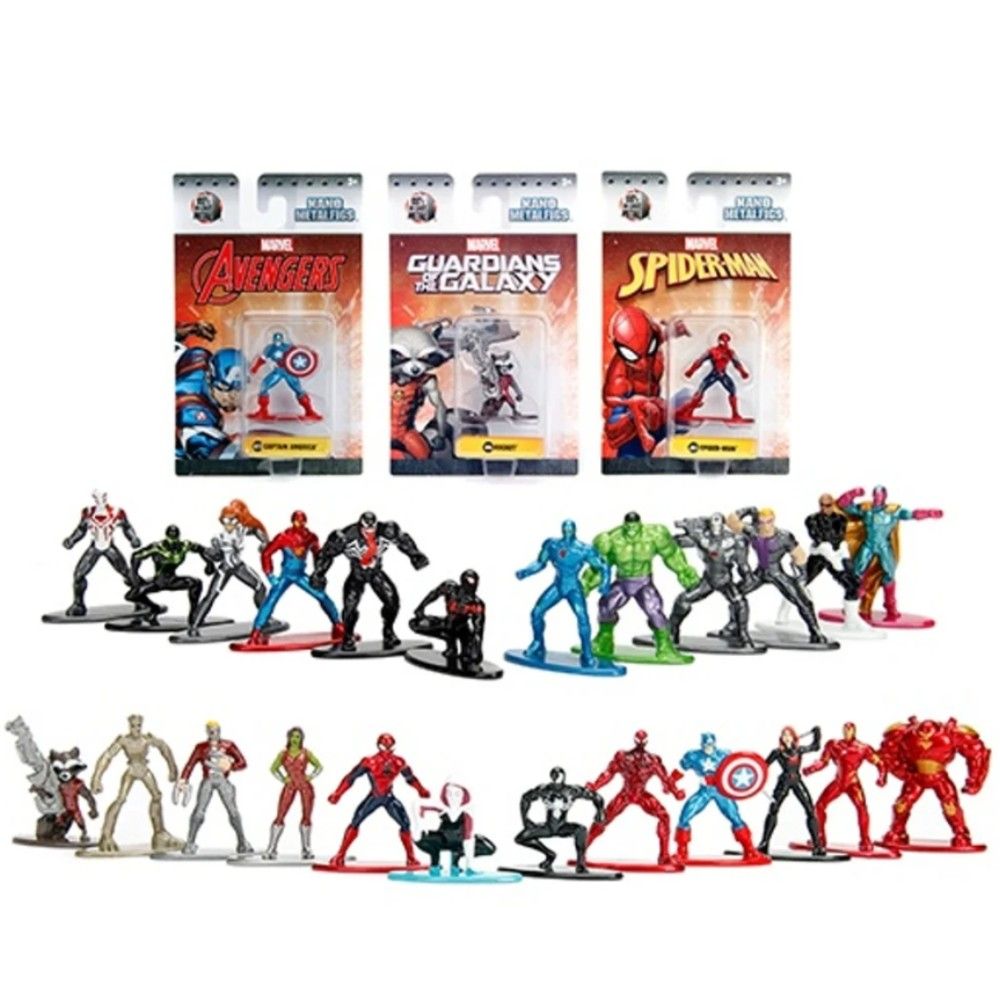 Figuras Marvel Metal 4cm