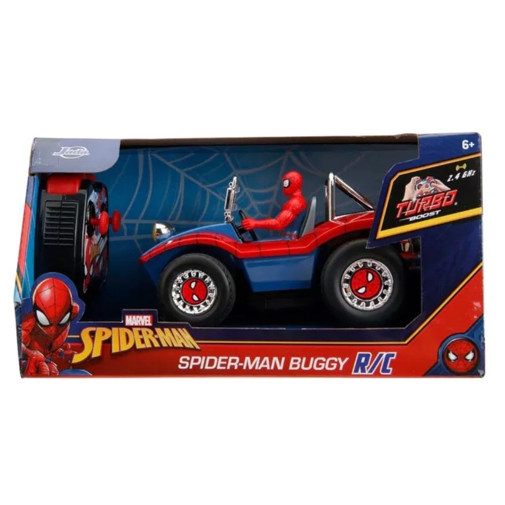 R/C - Buggy Spiderman com Figura