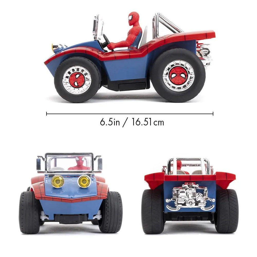 R/C - Buggy Spiderman com Figura