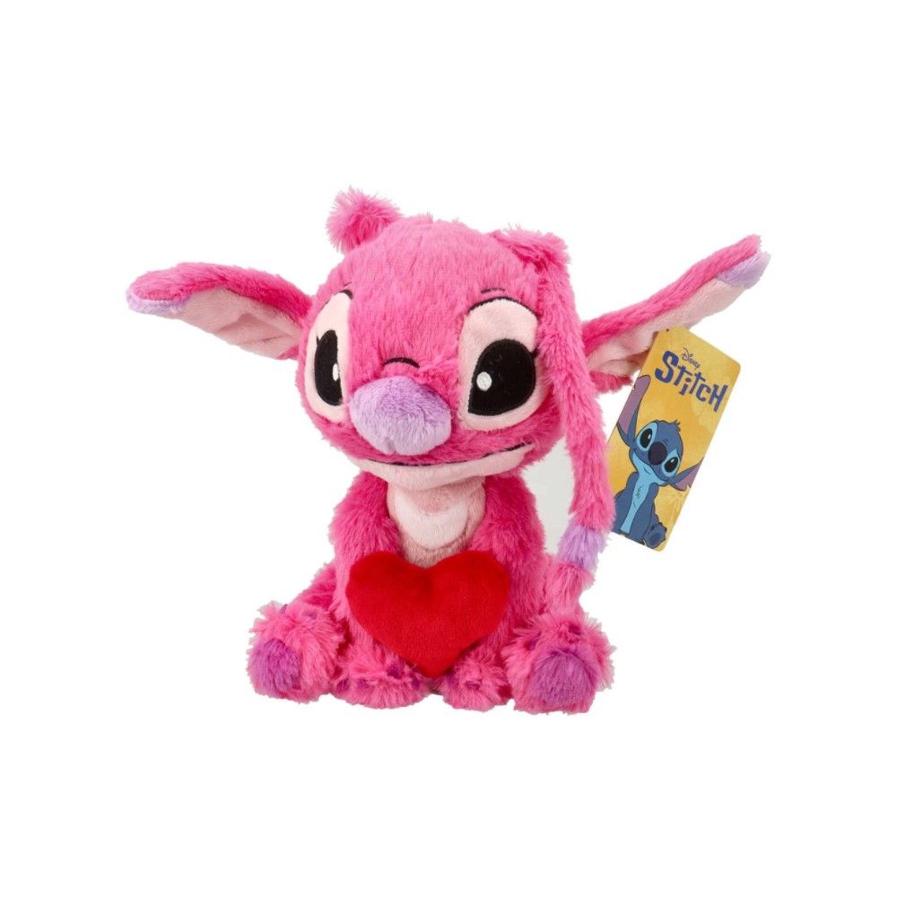 Peluche Angel 25cm com coração
