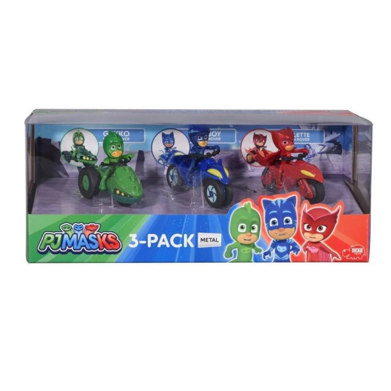 Pj Masks - Conjunto 3 Motos