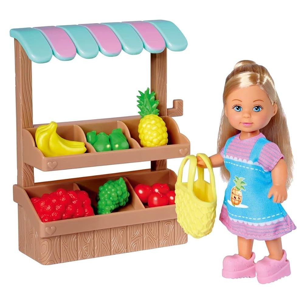 Evi no mercado das frutas
