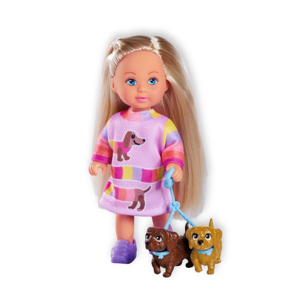 Evi com Dachshunds