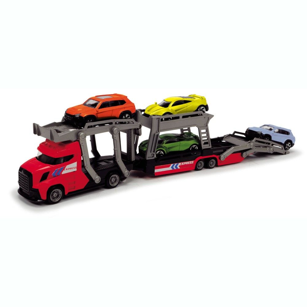 Camião auto-transportador com 3 carros incluidos