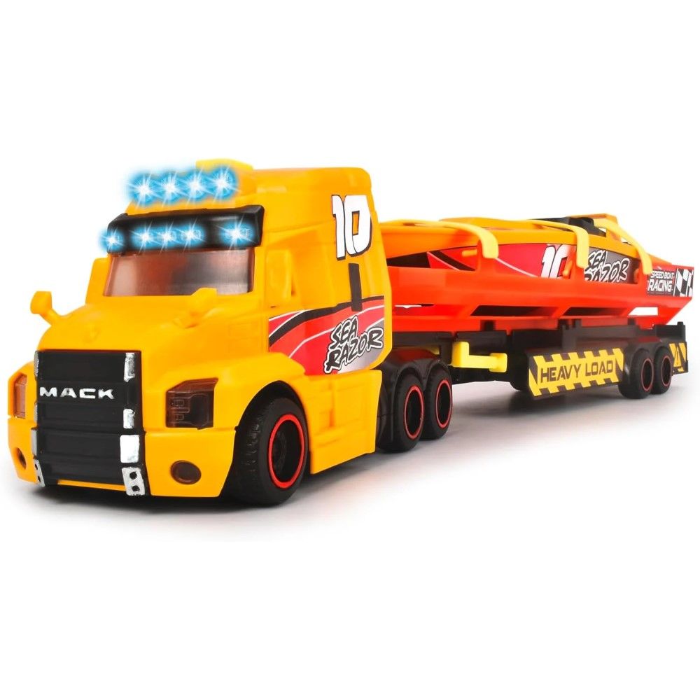 Camião de Transportes Especiais com Barco