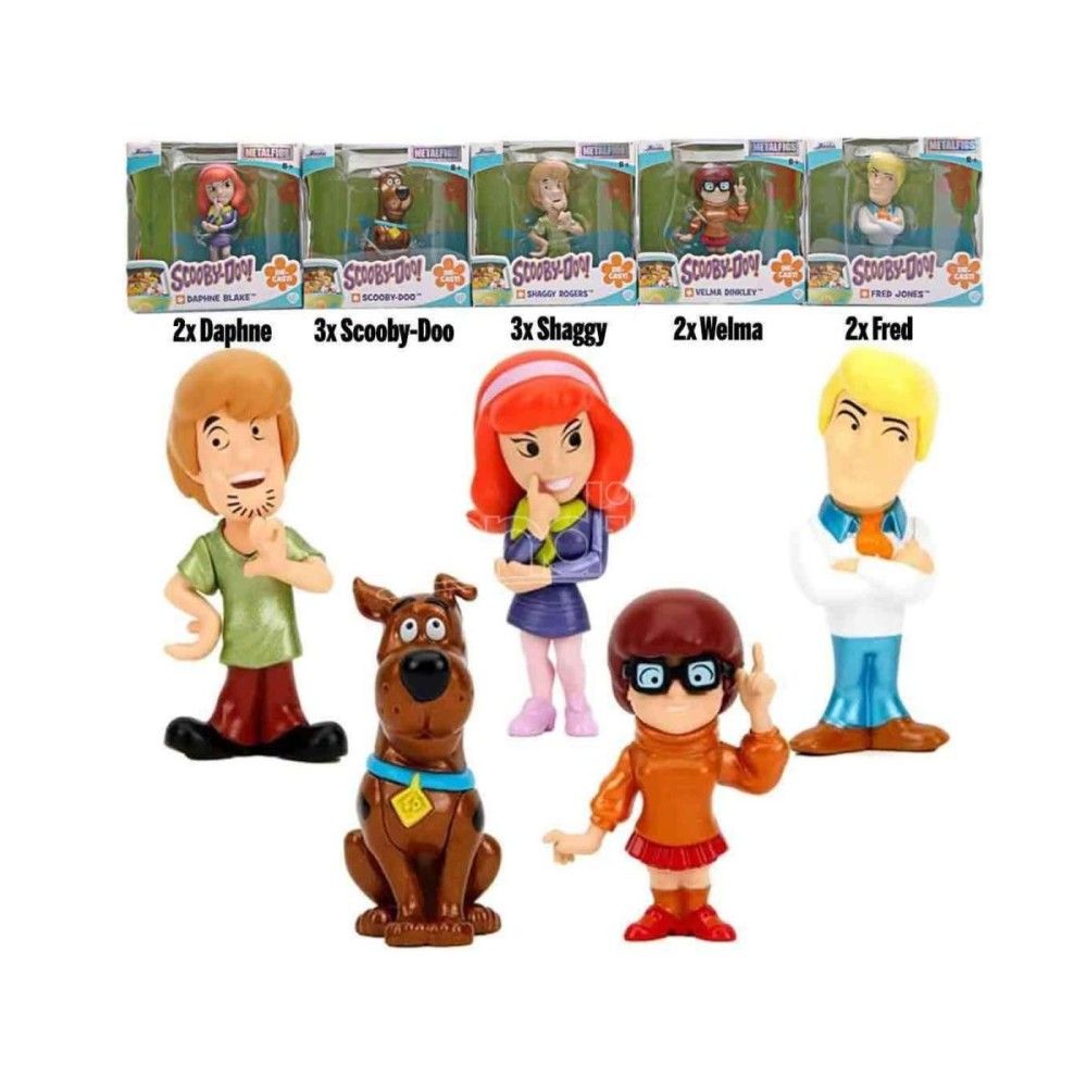 Figuras Scooby-Doo Metal 6,5cm