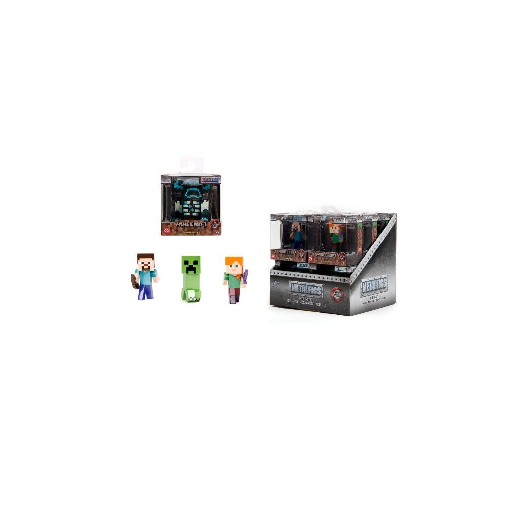 Figuras Minecraft Metal 6,5cm