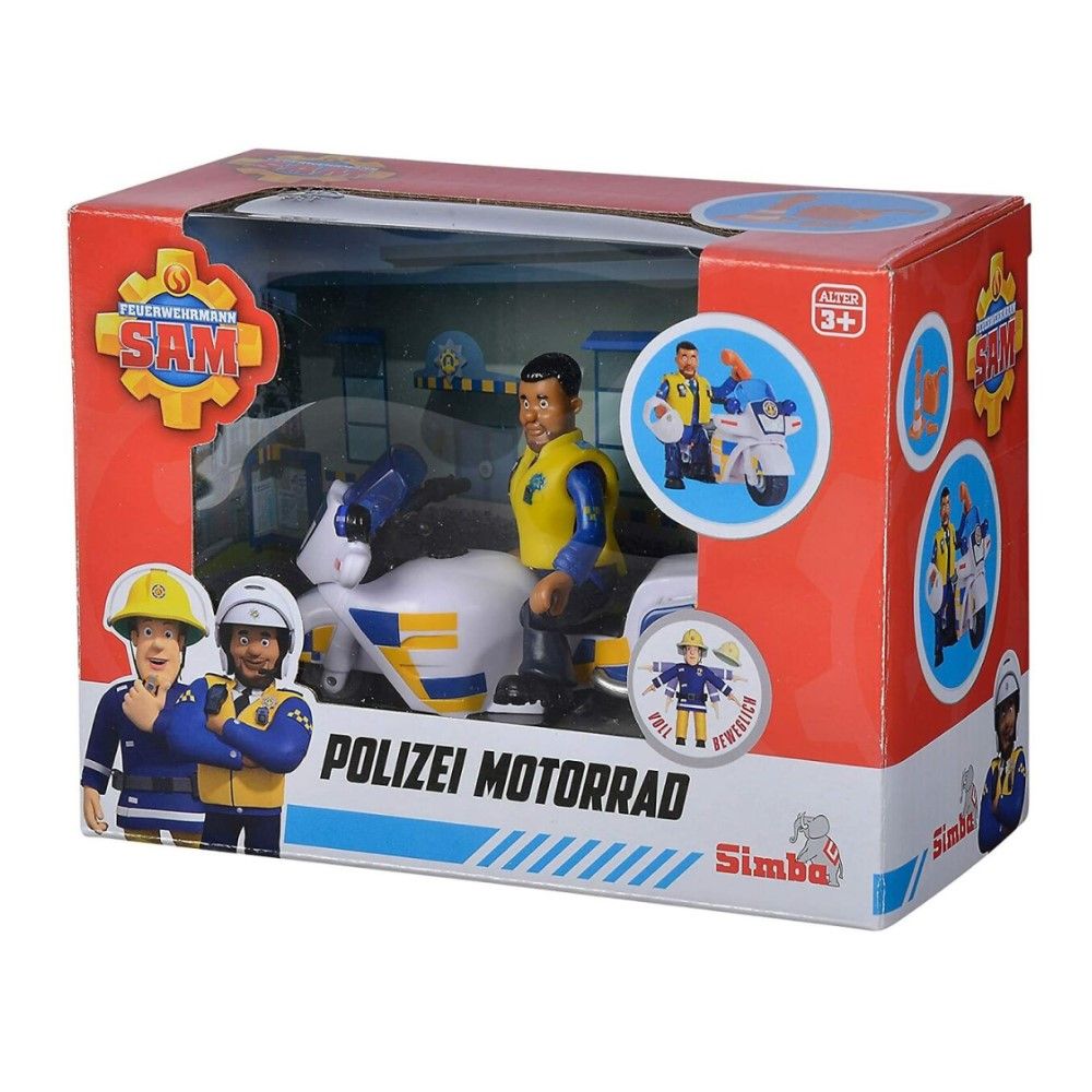 Bombeiro Sam - Moto da Policia