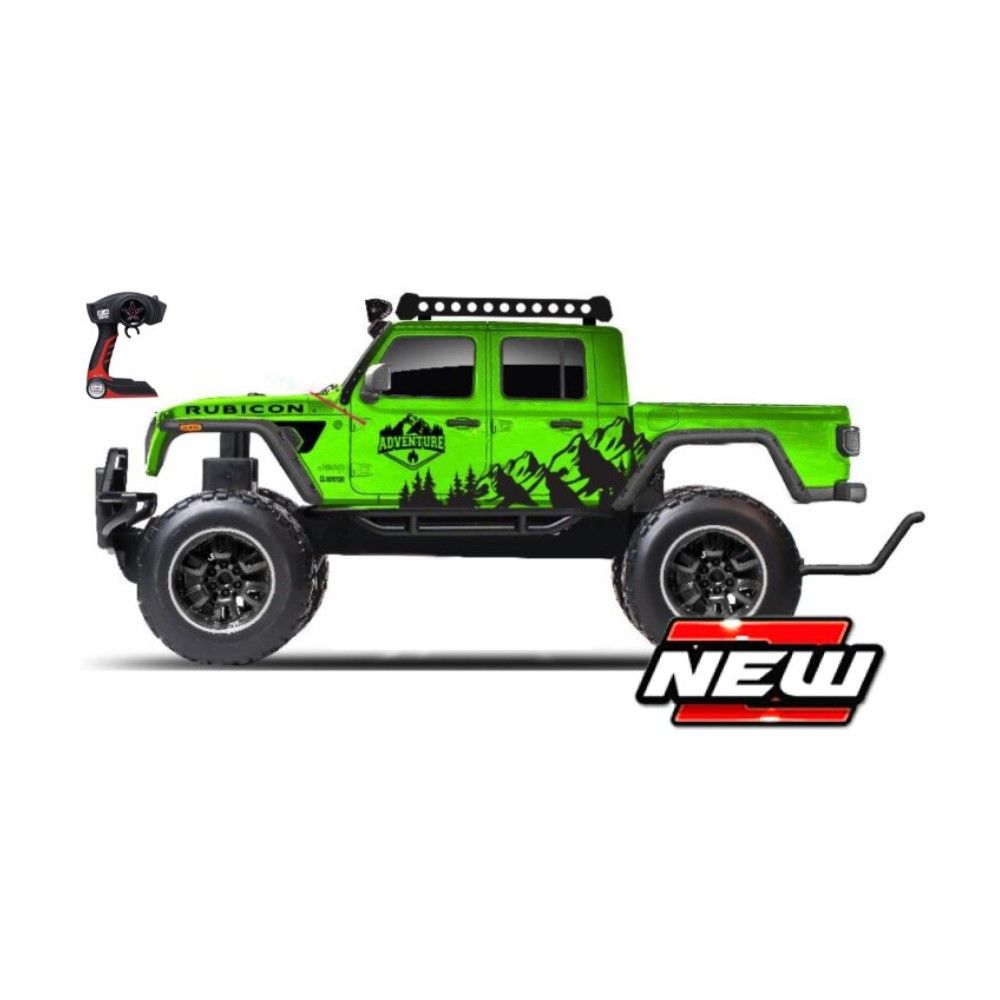 Jeep Gladiator - 2.4 GHZ (aprox.72cm) - Próximo da Escala 1/8