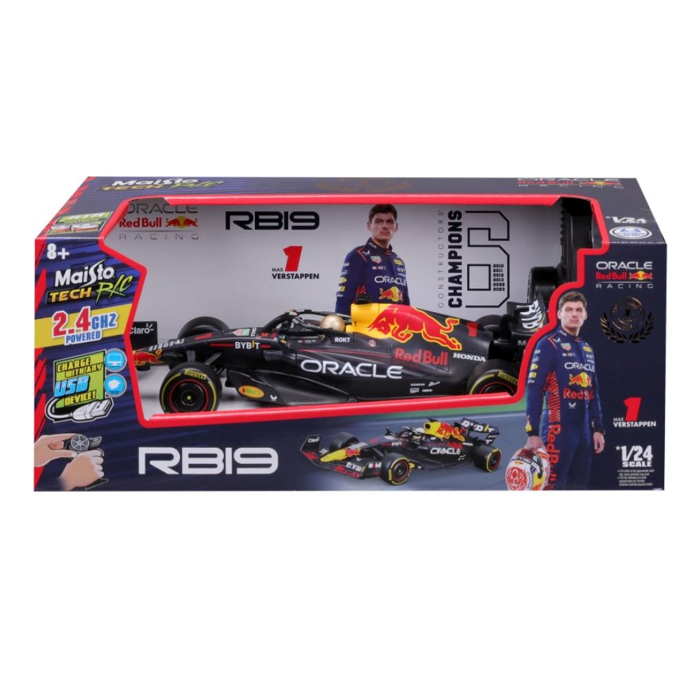 1/24 - RedBull RB19 #1, Max Verstappen 2,4Ghz