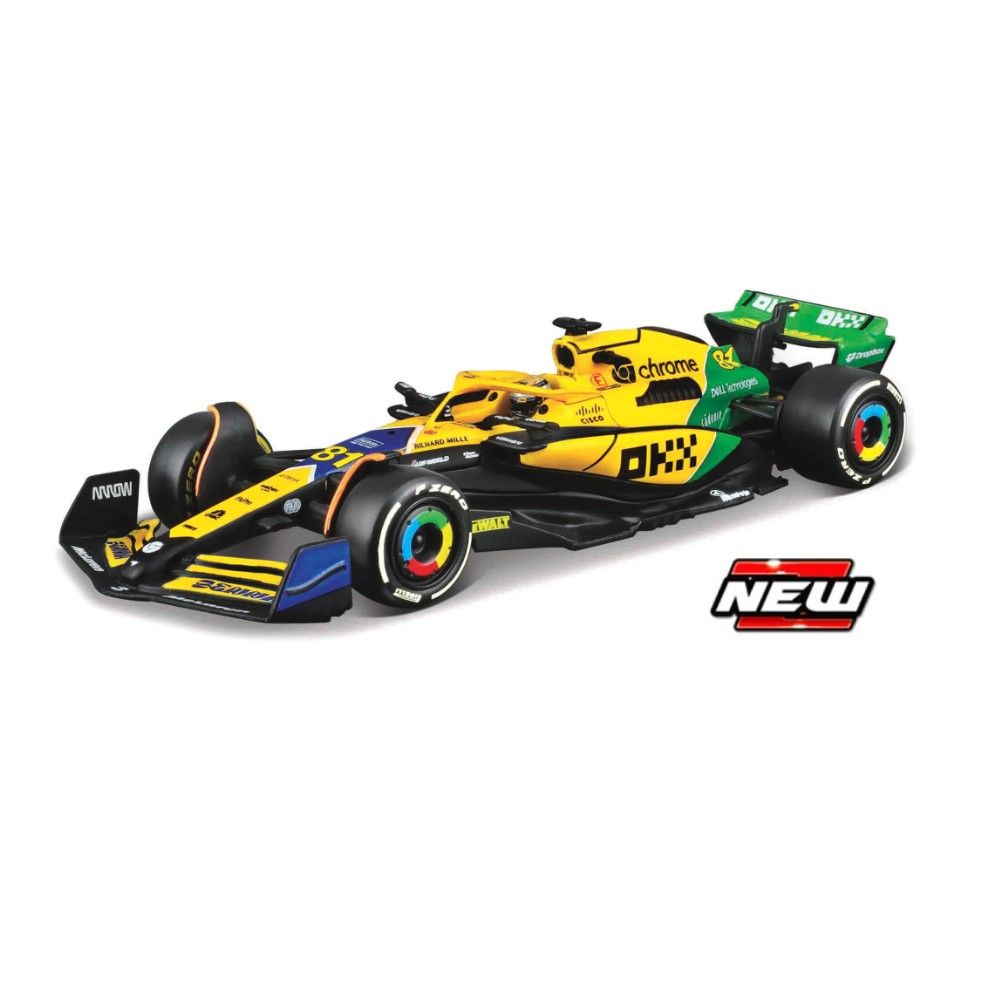 1/24 - F1 Mclaren MCL 38 #81 Oscar Piastri GP Mónaco 2024 2.4Ghz