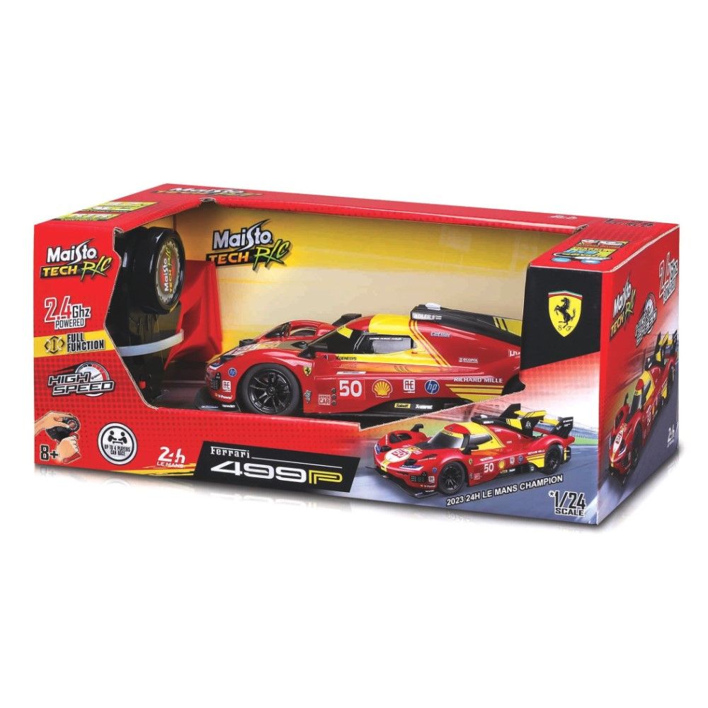 1/24 - Ferrari 499P #50, 24H Le Mans 2024 2,4Ghz - Winner