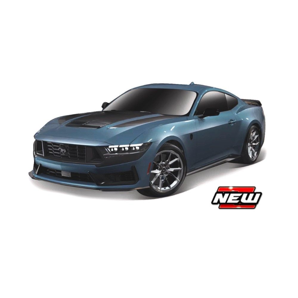 1/43 - Ford MUSTANG Dark Horse 2.4Ghz (carroçareia em Metal)