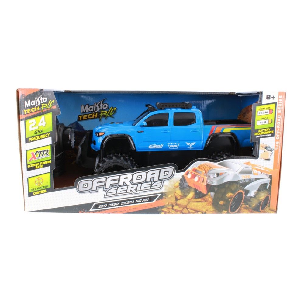1/16 - Toyota Tacoma Pick Up 2021 2.4 GHz (azul)