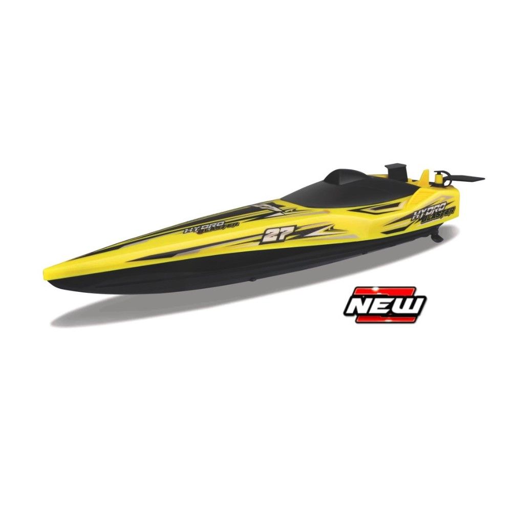 Barco Hydro Blaster Speed 2.4 MHz, amarelo (aprox.36cm)