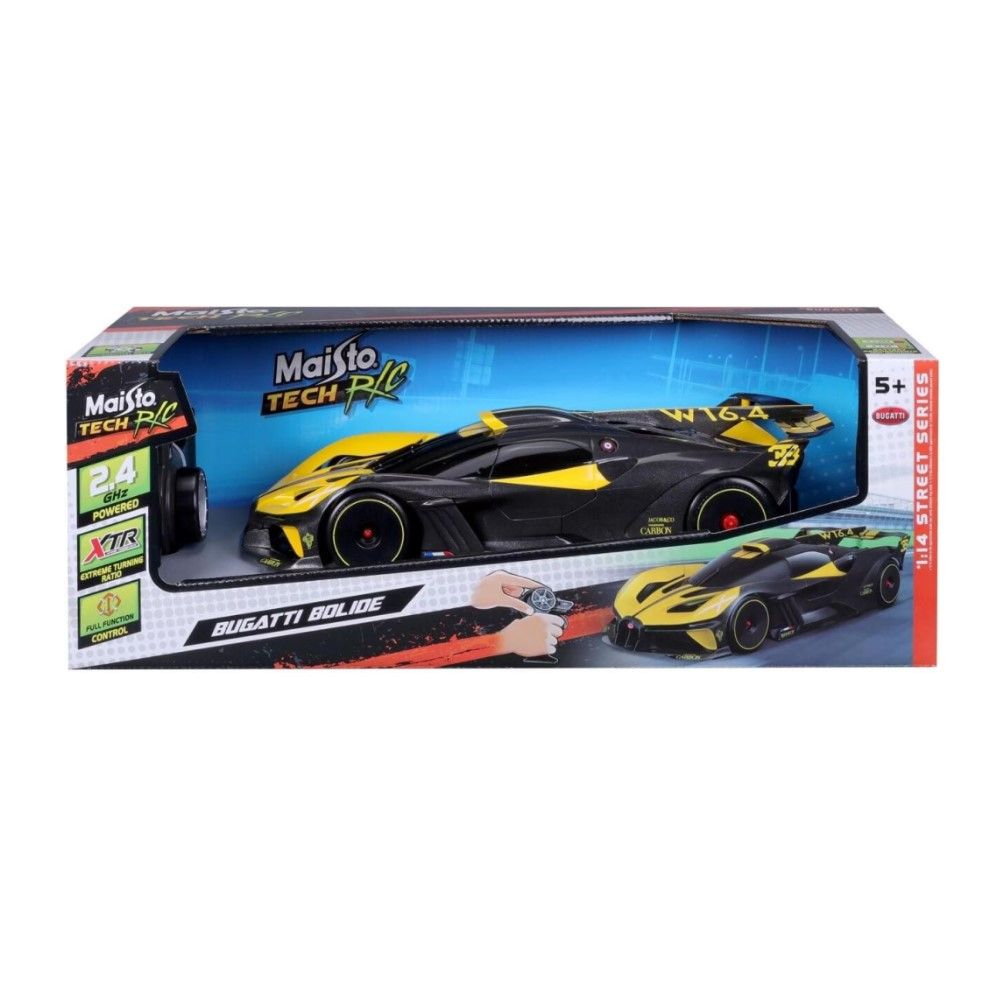 1/14 - Bugatti BOLIDE 2.4 MHz (amarelo)