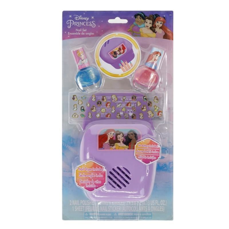 Kit de Unhas Princesas Disney