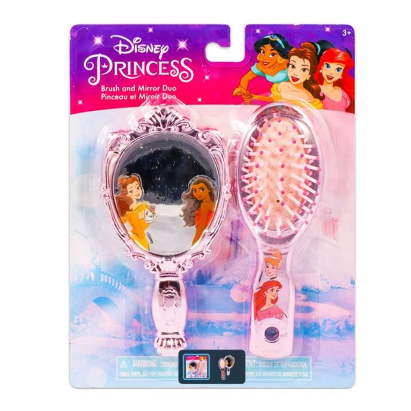 Conjunto Escova + Espelho Princesas Disney