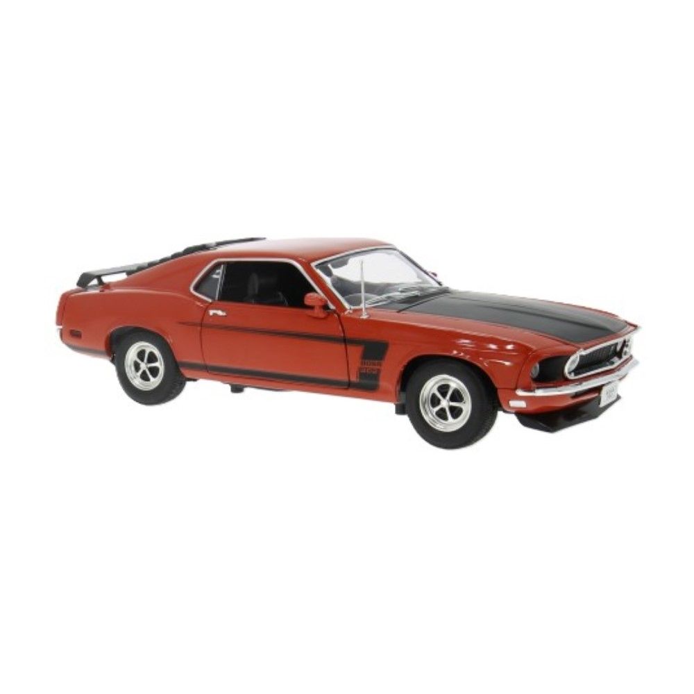 1/18 - Ford Mustang Boss 302, 1969, laranja