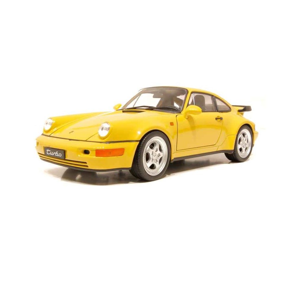 1/18 - Porsche 911 Turbo (964), amarelo