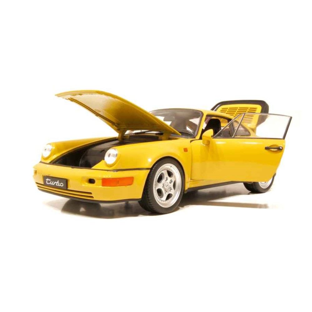 1/18 - Porsche 911 Turbo (964), amarelo