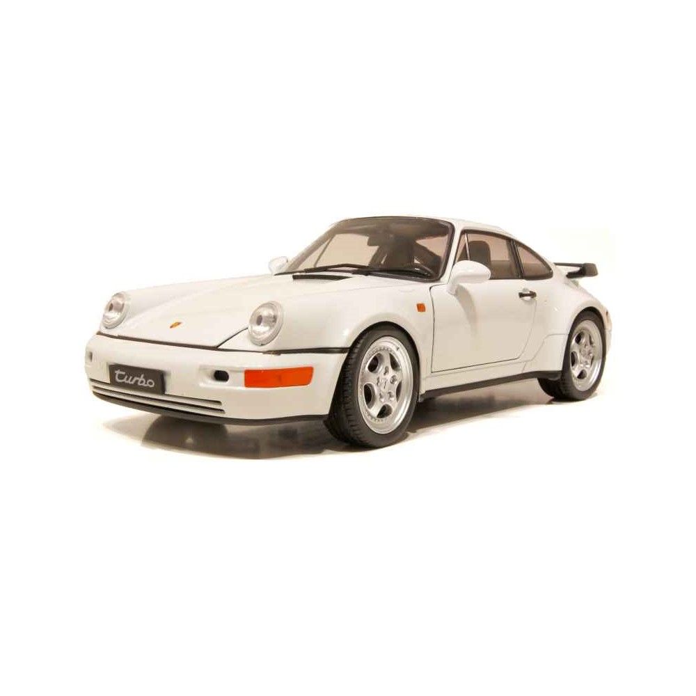 1/18 - Porsche 911 Turbo (964), branco