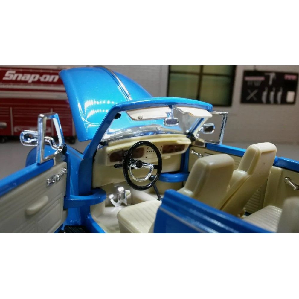 1/24 - VW Käfer Cabriolet, 1960, azul