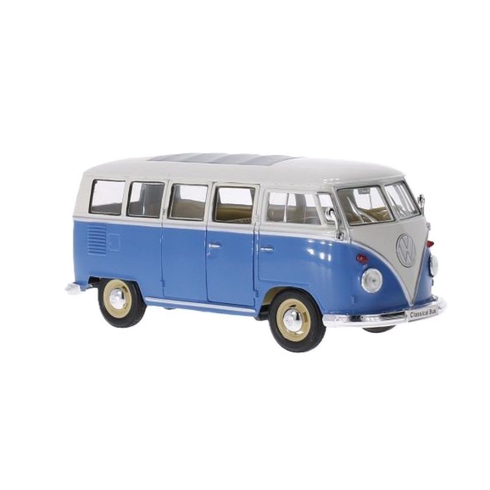 1/24 - VW T1 Bus, 1962, azul_branco