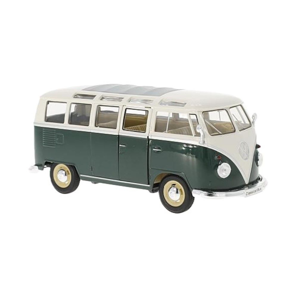 1/24 - VW T1 Bus Samba, 1962, verde_branco