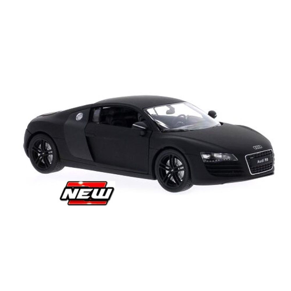 1/24 - Audi R8 V10 Coupé, preto matt