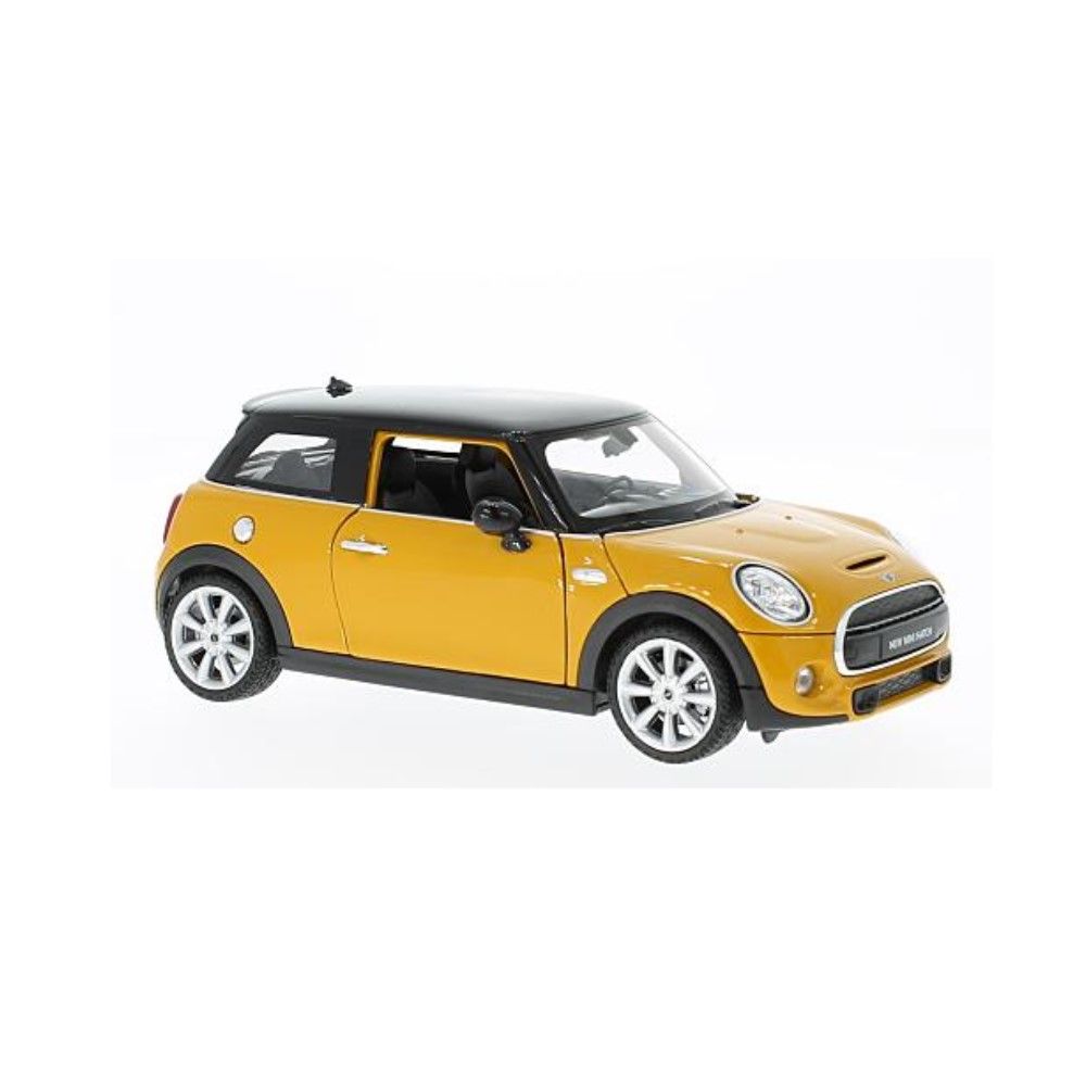 1/24 - Mini Cooper S Hatch, amarelo