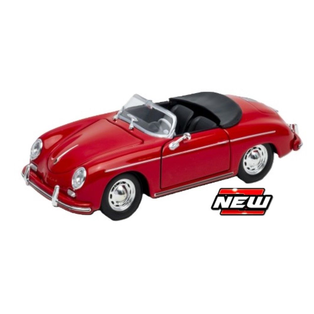 1/ 24 - Porsche 356 A Speedster, vermelho