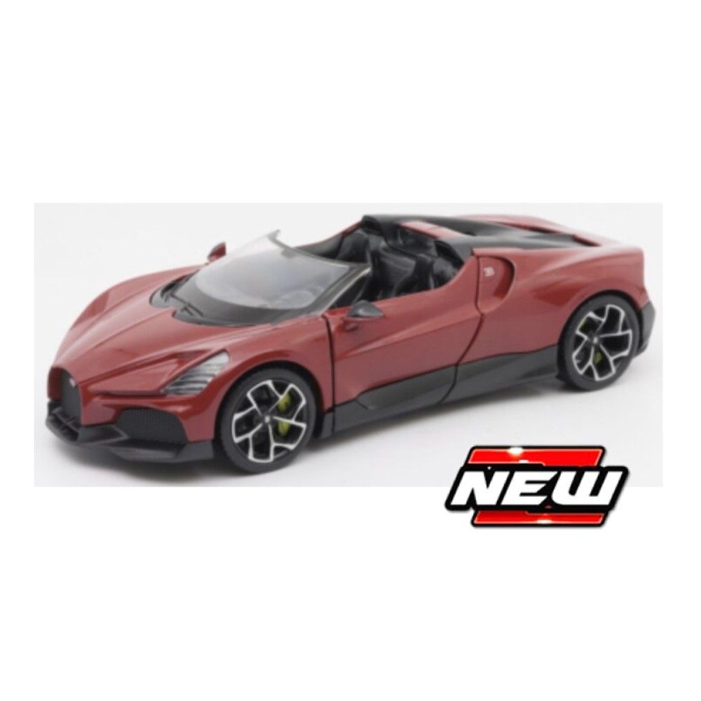 1/24 - Bugatti W16 Mistral, vermelho