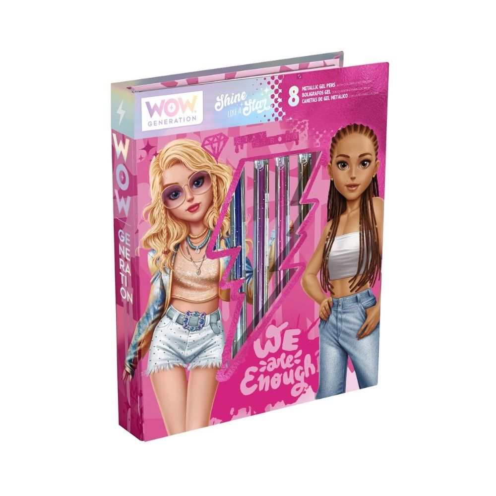 Livro para colorir com canetas de gel