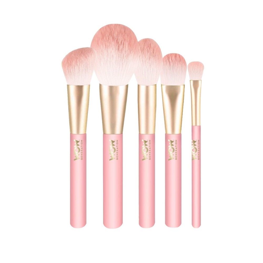 Conjunto de pincéis de maquilhagem (5 uni)