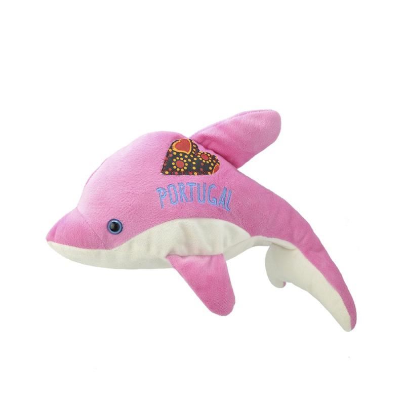 Portugal Love - Golfinho Portugal Peluche Rosa 35cms