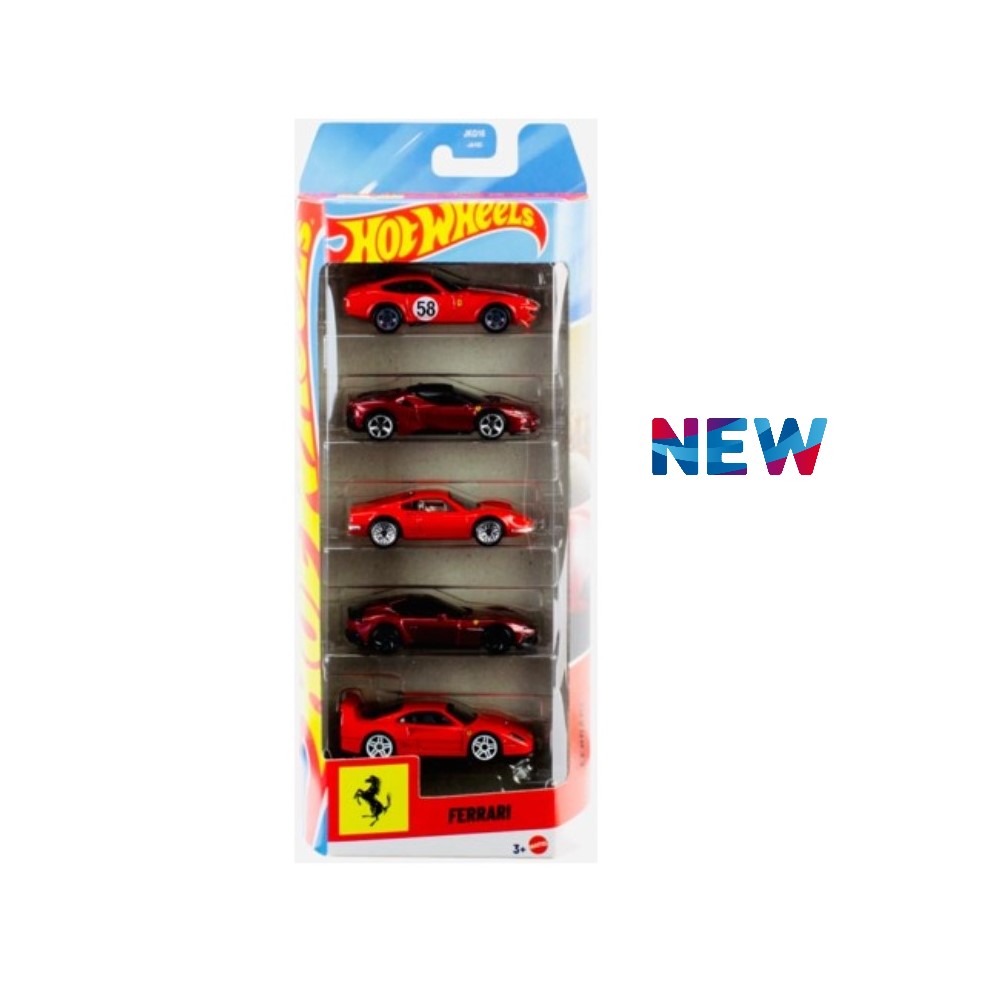 HW - Ferrari Pack de 5
