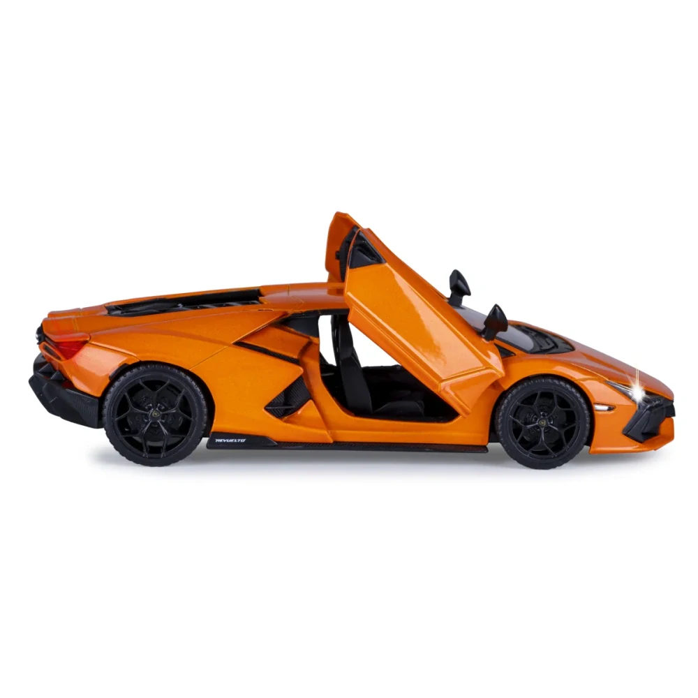 1/32 - Lamborghini Revuelto, laranja (c/ Luzes e Sons do Motor)
