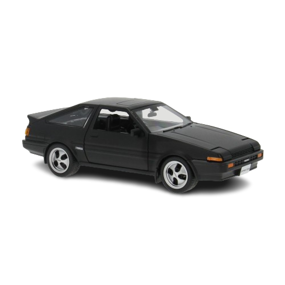 1/24 - Toyota Corolla AE86 Trueno, preto