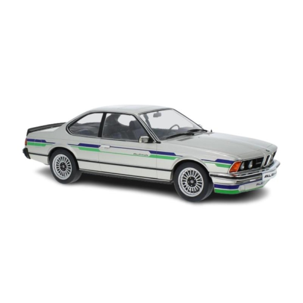 1/18 - BMW Alpina B7 Turbo, prateado, 1980